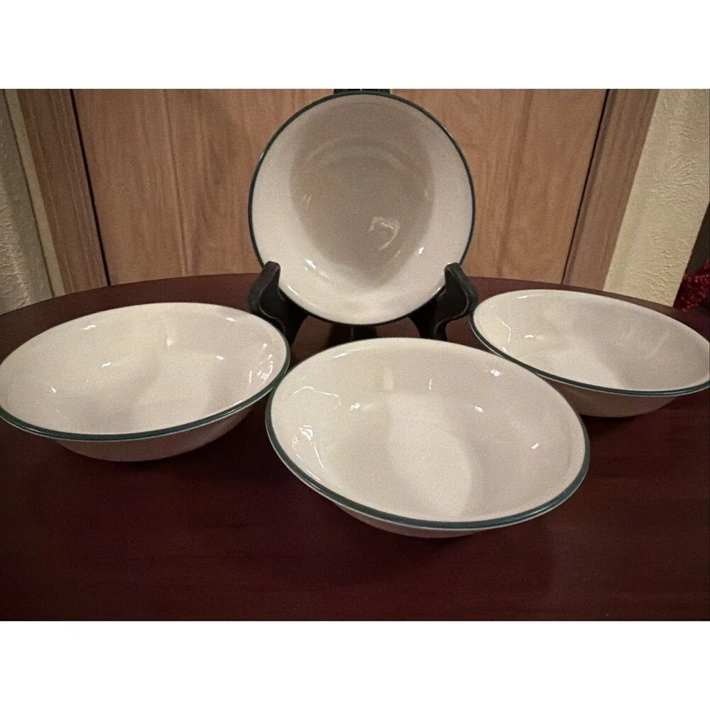 CORELLE GARDEN HOME DESSERT / BERRY BOWLS 4. Good Pre Owned Condition.Ships Fast